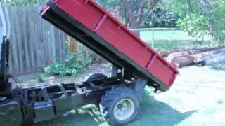 SOLD: Mini-truck Mini Dump Truck with Dump Bed Farm Truck UTV