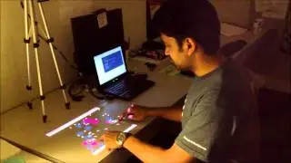 Table Touch - Interactive Projections using Depth Sensors
