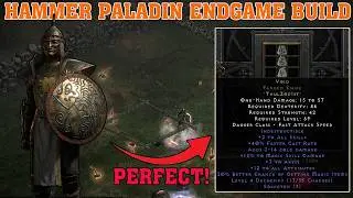 🔥 NEW Void Runeword Hammer Paladin Endgame Build  Season 13  Diablo II Resurrected