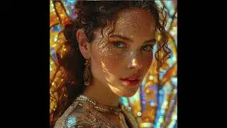 Героини Star Wars в диско стиле #midjourney #art #fashion #beauty #aiart #model #cosplay #cute