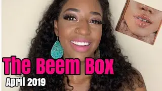 The Beem Box - April Box Unboxing! Beauty Subscription Box for WOC!!!
