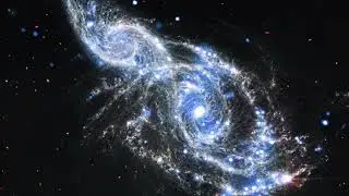 Galactic Collision Captured: Webb and Chandra Reveal a Cosmic Embrace