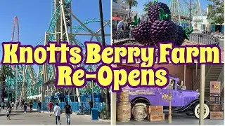 Knotts Reopening After COVID | 100 year Anniversary Celebration