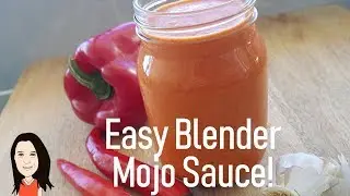 Easy Blender Sauce - Canary Island Mojo Recipe Made Vegan!