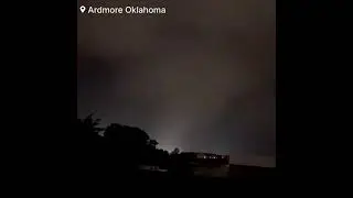 Massive Violent Tornado passing through Ardmore, OK