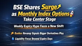 BSE में बड़ी चाल! Monthly Options, Bankex Revamp से बदलेगा F&O Game? Weekly Expiry का असर