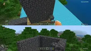 Minecraft Multiplayer: Trying to build a castle! #20