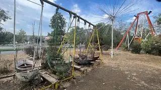 Тбилиси. Самгори. Заброшенный сквер на Кахетинском шоссе.