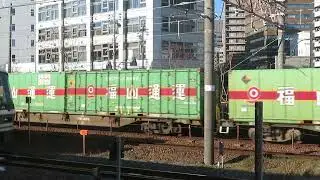 JR貨物 EF210-16号機（岡山）＋コキ19両　貨物列車56レ 福山レールエクスプレス 2025.12.27