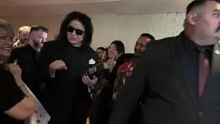 Gene Simmons of KISS arrives at Abq Comic Con 1.17.26 Albuquerque New Mexico USA Kiva Auditorium 