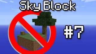 [Minecraft] Sky Block #7 - Almost a House