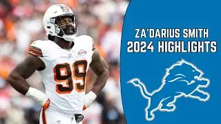 Za'Darius Smith 2024 Highlights🔥| Welcome to the Lions