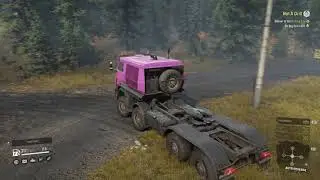 SNOWRUNNER Gameplay Walkthrough - Construction Rig Semi-Trailer - Azov 64131 - Part 20 (PS4)