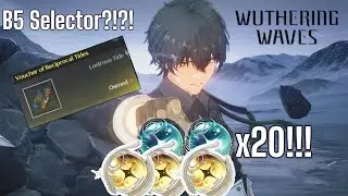 Wuthering Wave - Terimakasih Game baik!! B5 Selector is real! dan banyak bonusnya!