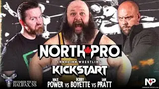 Max Power vs. Bobby Boyette vs. Ian Pratt // North Pro Canadian Wrestling ⚔️ Triple Threat Match