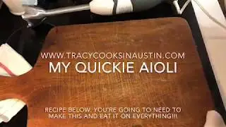 How to Make Aioli (EASY!)