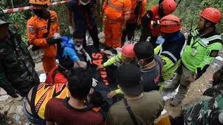 Dozens still missing in Indonesia mine collapse