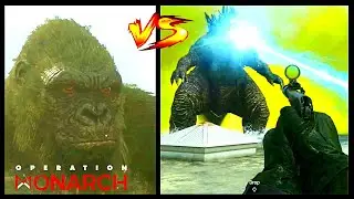 GODZILLA vs KONG Event in WARZONE but they Don't Fight?! (New Operation Monarch Gameplay)