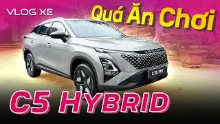 CUV hạng B ăn chơi nhất 2026 gọi tên Omoda C5 SHS Hybrid - Treo sau độc lập, kính 2 lớp | Vlog Xe