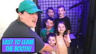 LAST to LEAVE the BOOTH CHALLENGE! | Winner Gets MYSTERY JAR [Dares and Temptations]