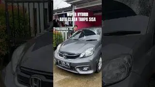 Wiper ko sapuanya ga bersih? Pake wiper Hybrid ini sapuan bersih looknya clean. #wiperhybrid