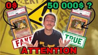 Dracaufeu &Eacute;dition 1 PSA 10 ? ATTENTION AUX ARNAQUES !! (genre, vraiment)
