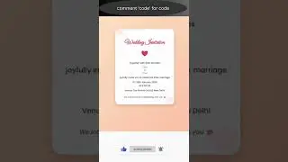 best wedding card #WeddingCardCode #DigitalInvitations #EWeddingCards #ModernWedding