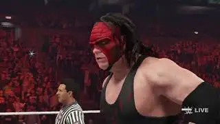 WWE 2K25 Roman Rings vs Kane