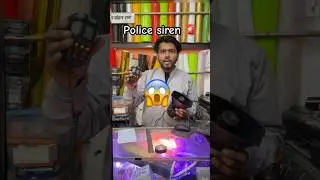 Police siren 🚨 horn price 💯😱 #policesiren #modification #shortsvideo #shortsfeed #viralshorts