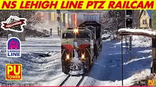 🔴 LIVE PTZ Railcam | NS Lehigh Line | Phillipsburg, NJ