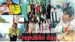 Republicday2026celebrate#jaihind🇮🇳#school#pizzaparty🍕#funday 🥰#