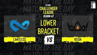 Limitless vs REIGN - Map 2 [Overpass] - ESL Challenger League S 43 - NA Relegation - Lower bracket