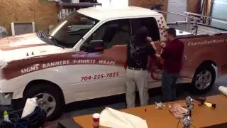 Express Signs Truck Wrap