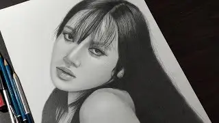 Drawing of BLACKPINK:Lisa (Timelapse video)