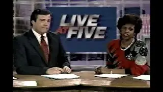 KTRK TV Channel 13 Live at Five Houston February 21, 1990