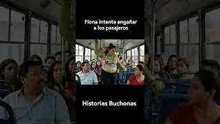 Fiona intenta enga&ntilde;ar pasajeros #fionabuchona #shrekbuchon #gracioso #shrek #risas #shortvideo #fyp