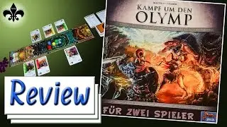 Kampf um den Olymp Brettspiel Review / GER 2016