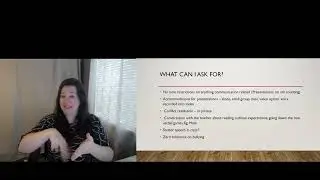Advocating in Education - Stuttering - ASL