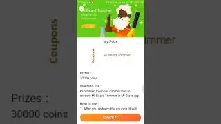 Today Redeeming mi beard trimmer 💯 10/9/22💥10am successful 💯 contact 👉 8059948186 what app only
