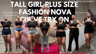 Fashion Nova Curve | Tall Girl Plus Size friendly | Try ON Haul | SUMMER READY