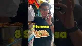 Buying Samosa Until it Finishes😰🔺