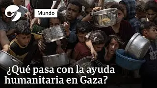 CONFLICTO por el reparto de alimentos en GAZA