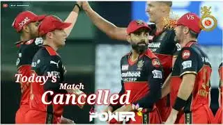 RCB VS KKR Ipl match cancelled whatsapp status || 03/05/2021 ipl match