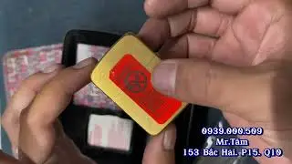 Zippo Coty 32-02 Replica Full Set. Clips Ng&agrave;y 23/02/25