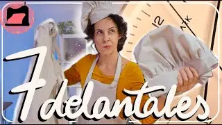 Cosiendo 7 delantales, ¿cuánto tardé y cuánto costó?