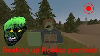 Dispatching Cube Shaped Zombies in Unturned Limestone (and halfsword)