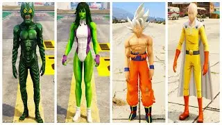Dc vs Marvel Which Superhero Team Is Strongest? 🔥 Battle Test #80 - #GTA5 #Hulk #Thor #Spiderman