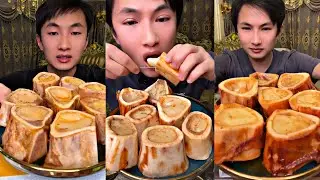 😋 Beef Bone Marrow ASMR | Deep Eating Sounds Mukbang