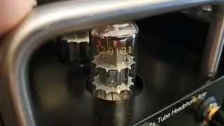 RFT ECC82/12AU7 tube filament flash