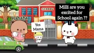 Milli Excitement For Re Joining School 🏫😍| Baby Helen Growing Up 🍼💝| Milli & Helen | BubuDudu MHM